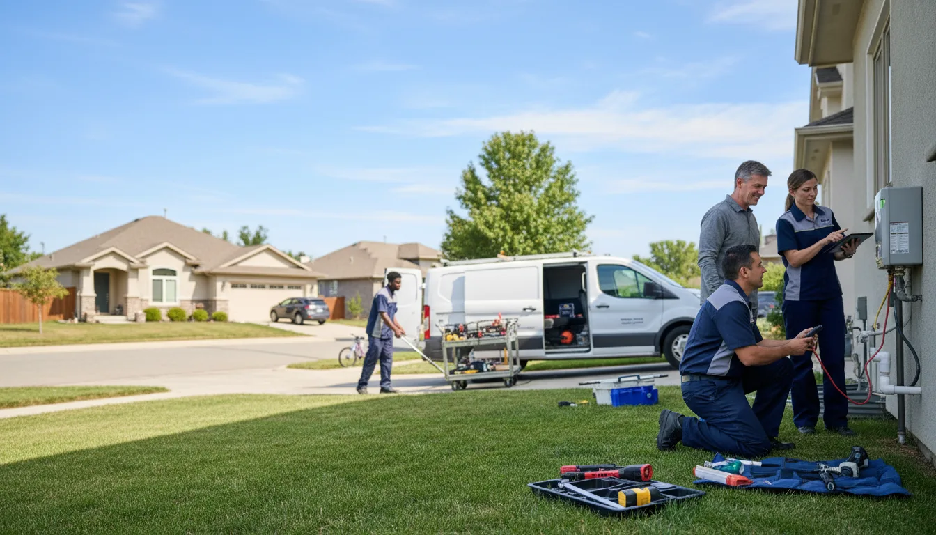 Tankless water heater service in La Mesa, CA